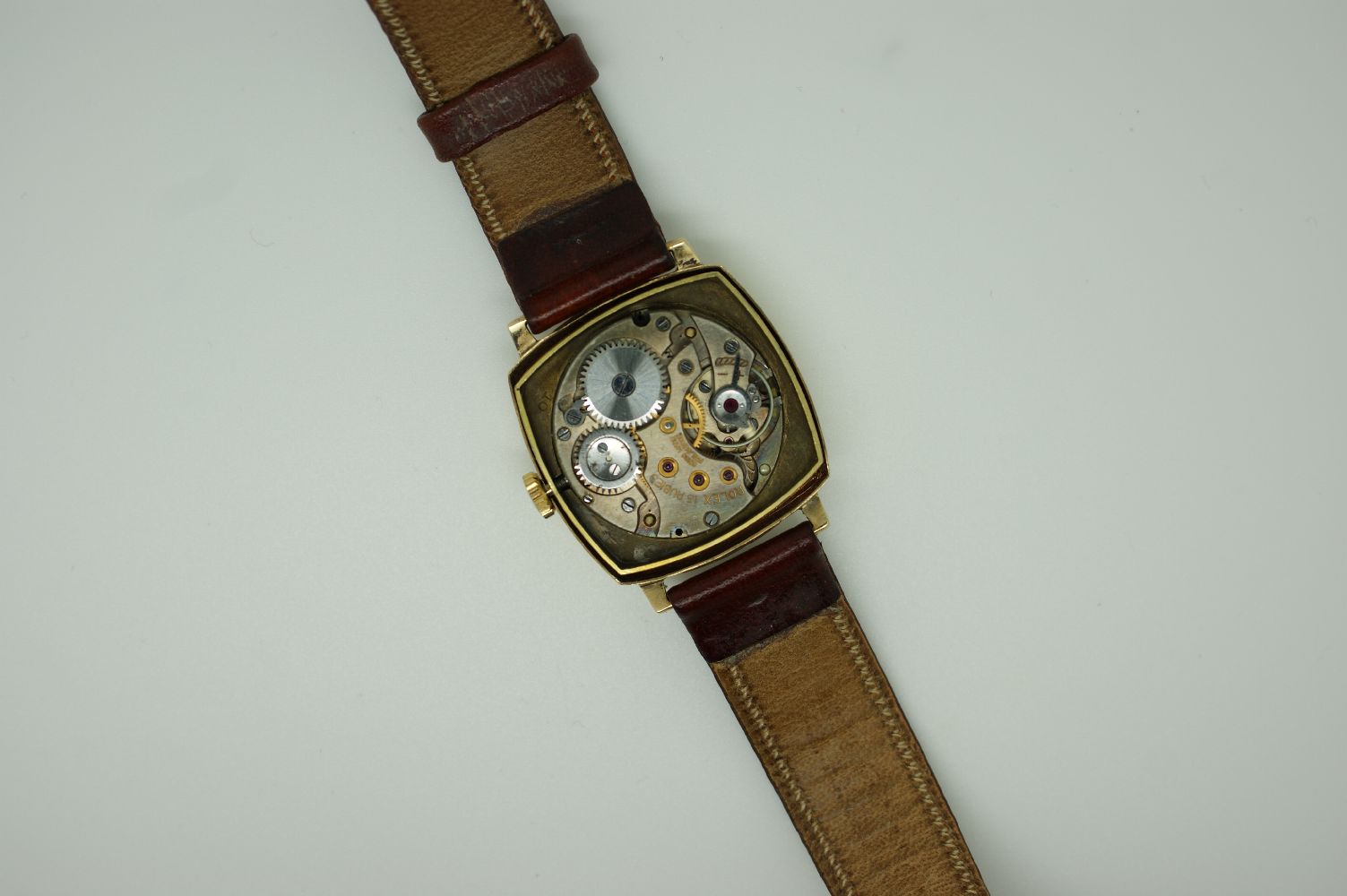 Rolex, ref. 2008, a 9 carat gold wrist watch - Image 2 of 2