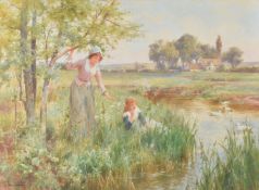 Alfred Glendening Jr. (British 1861-1907)Summer Day