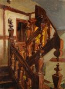 λ Francis (Frank) Owen Salisbury (English 1874-1962)A staircase