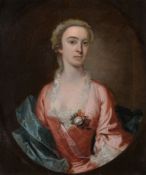 British School (18th century)Portrait of a lady, possibly Mrs Lumley