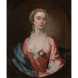 British School (18th century)Portrait of a lady, possibly Mrs Lumley
