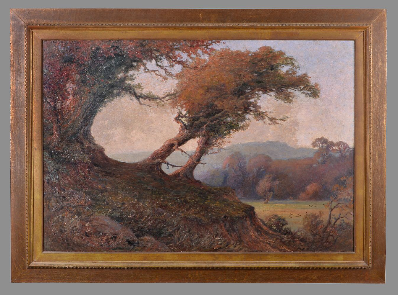 English School (c.1900)Autumnal landscape - Image 2 of 2