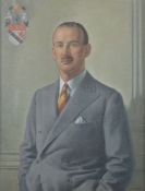 λ Edward Irvine Halliday (British 1902-1984)Portrait of a gentleman