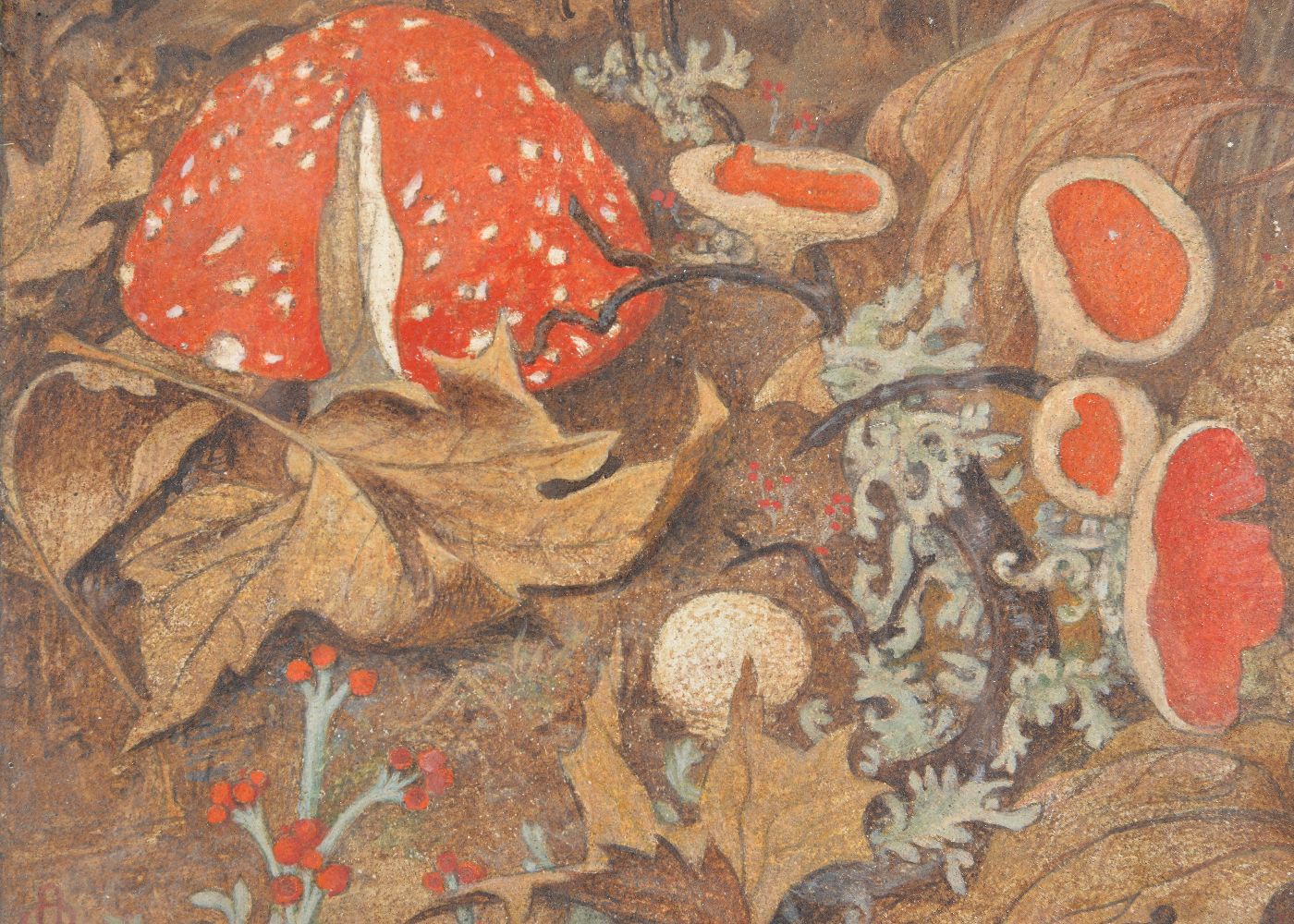 λ Maxwell Ashby Armfield (British 1882-1972)Funghi No. 1; Funghi No. 2 - Image 3 of 8