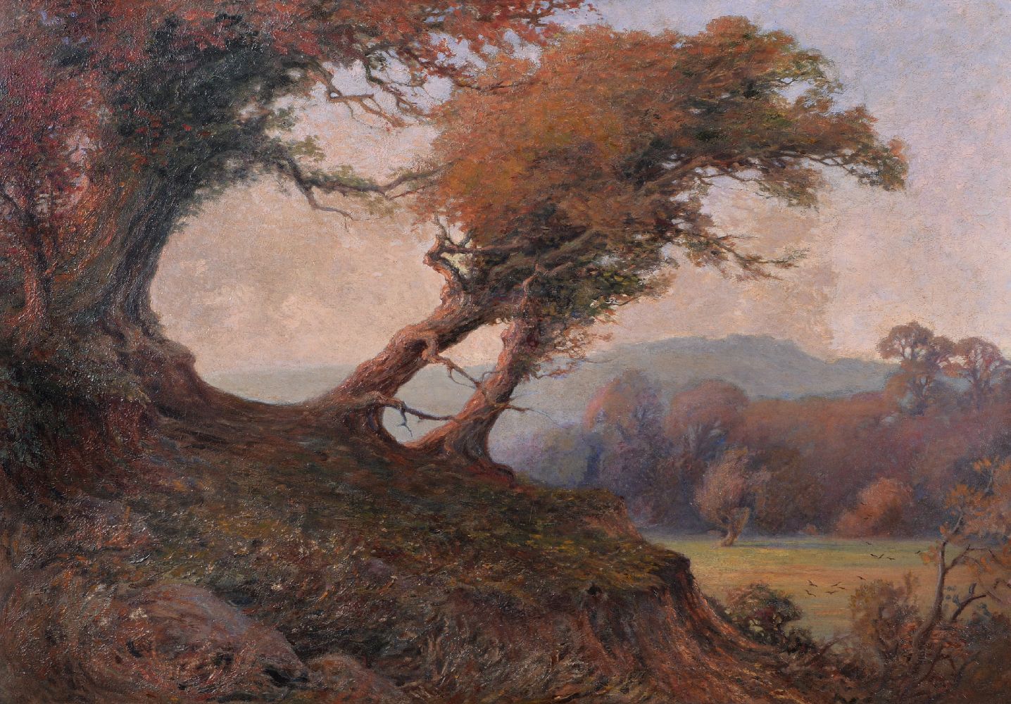 English School (c.1900)Autumnal landscape