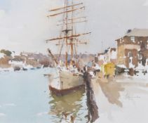 λ John Yardley (British b. 1933)Exeter Docks