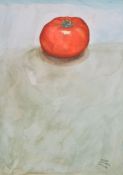 Ghassem Hajizadeh (Iranian b.1947)Still life of a tomato