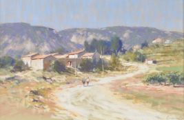 λ James Longueville (British b.1942)The Farm, Luberon Hills, Provence