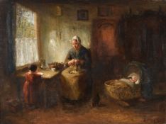 Bernard de Hoog (Dutch 1867-1943)Mother and Child