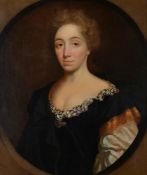 British School (18th century)Portrait of a lady, said to be Susannah White