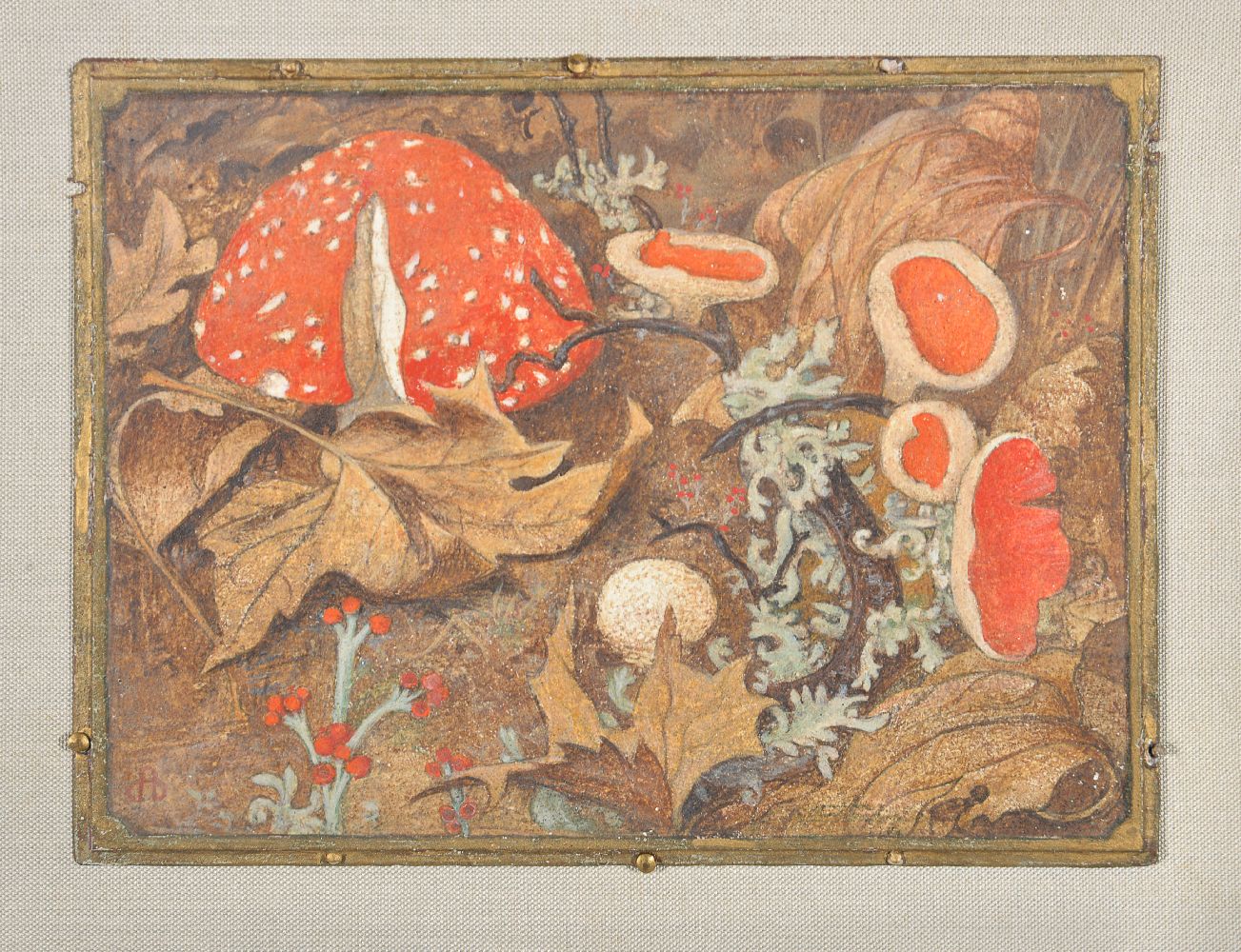 λ Maxwell Ashby Armfield (British 1882-1972)Funghi No. 1; Funghi No. 2 - Image 2 of 8