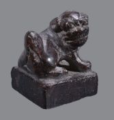 A Chinese stone ‘mythical beast’ seal