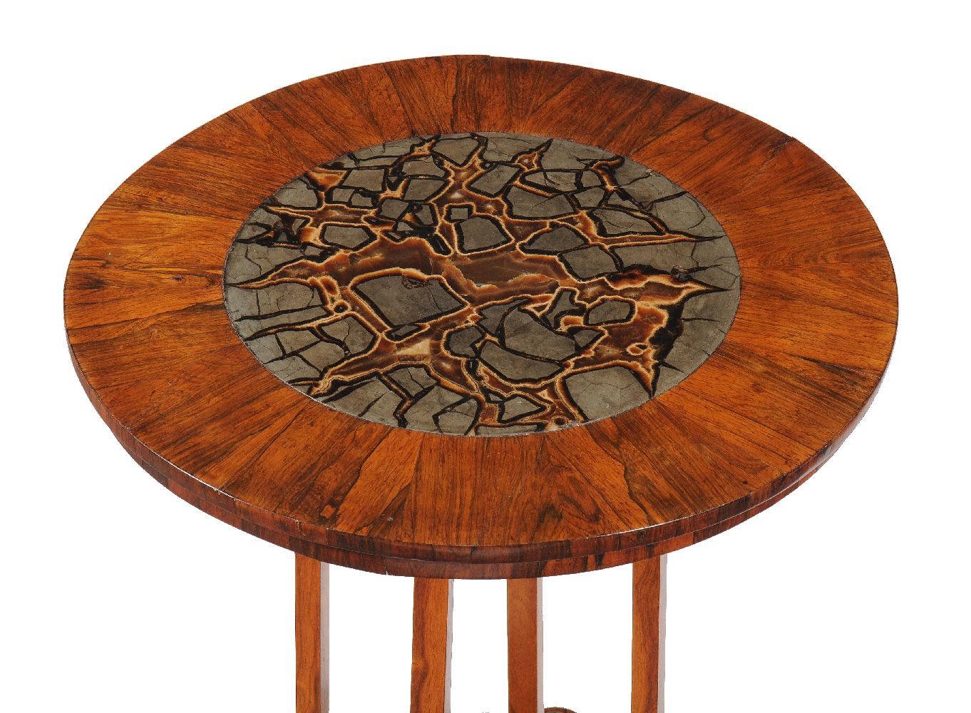 ϒ A William IV rosewood occasional table - Image 2 of 2