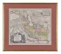 Imperial Persia. Homann (Johann Baptist), Imperii Persici in Omnes Suas Provincias