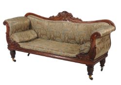 A George IV mahogany sofa