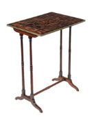 ϒ A Portuguese rosewood table top