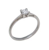 A single stone diamond ring