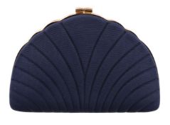 Bruno Magli, a shell shaped evening bag