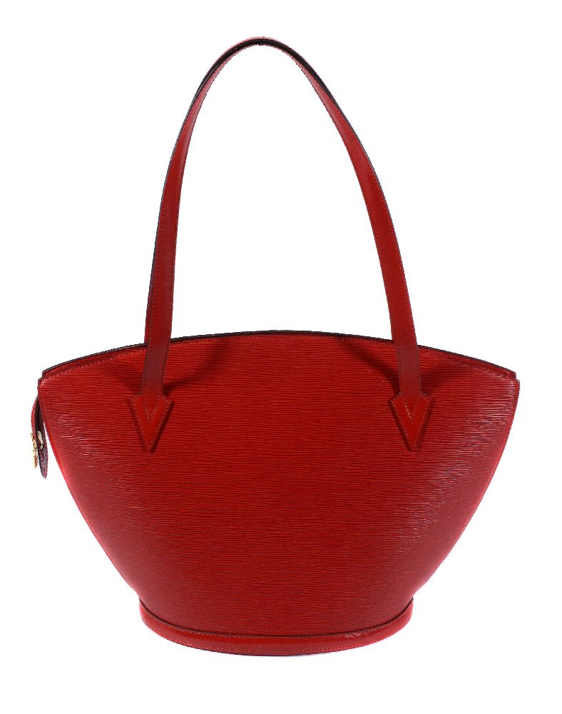 Louis Vuitton, Saint Jacques, a red epi leather handbag - Image 2 of 2