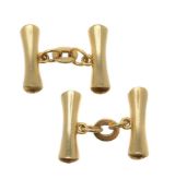 A pair of 18 carat gold cufflinks by Links of London