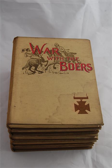 WAR WITH THE BOERS (5 Vols). The Past and Present Troubles with the South African Republics