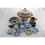 A Collection of Wedgwood, Copeland and Art Pottery (10 in all)