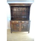 A North Wales Cottage Oak Dresser Circa 1710