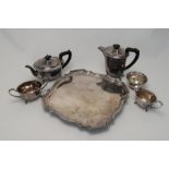 A Vintage Silver Plate Tea Service
