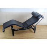 Late 20th C. LC4 Chaise Longue