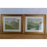 Two Recent Framed Prints of Scottish Highland Scenes