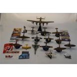 A Collection of Die Cast CORGI / Dinky Model Fighter Planes