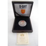 Jersey 2014 70th Anniversary of D-Day Silver £5 Coin