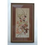 MARJORIE BLAMEY 'Autumn' Watercolour, Signed, 37cm height, 17cm width