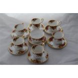 Royal Albert Old Country Roses Part Tea Service