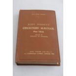John Wisden's Cricketers' Almanack for 1918 55th Edition from the descendants of the Duke Family