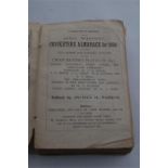 John Wisden's Cricketers' Almanack for 1898 35th Edition from the Duke family
