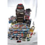A Large Collection of Corgi, Matchbox, Burago, Maisto, Super Racer Die Cast, Tonka (70 in all)