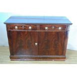 An 18th / 19th Century sideboard off the super yacht Dona Amelia 'Mamma Mia'