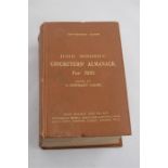John Wisden's Cricketers' Almanack for 1930 67th Edition frm the Duke family.