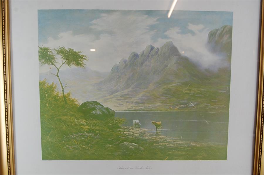 Two Recent Framed Prints of Scottish Highland Scenes - Image 3 of 3