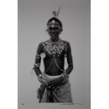 Lyle Owerku 'Samburu' From The Samburu Series, signed archival pigment print, 1/25
