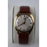 9ct Gold Zenith 23 Jewel Automatic Calendar Gents Wristwatch