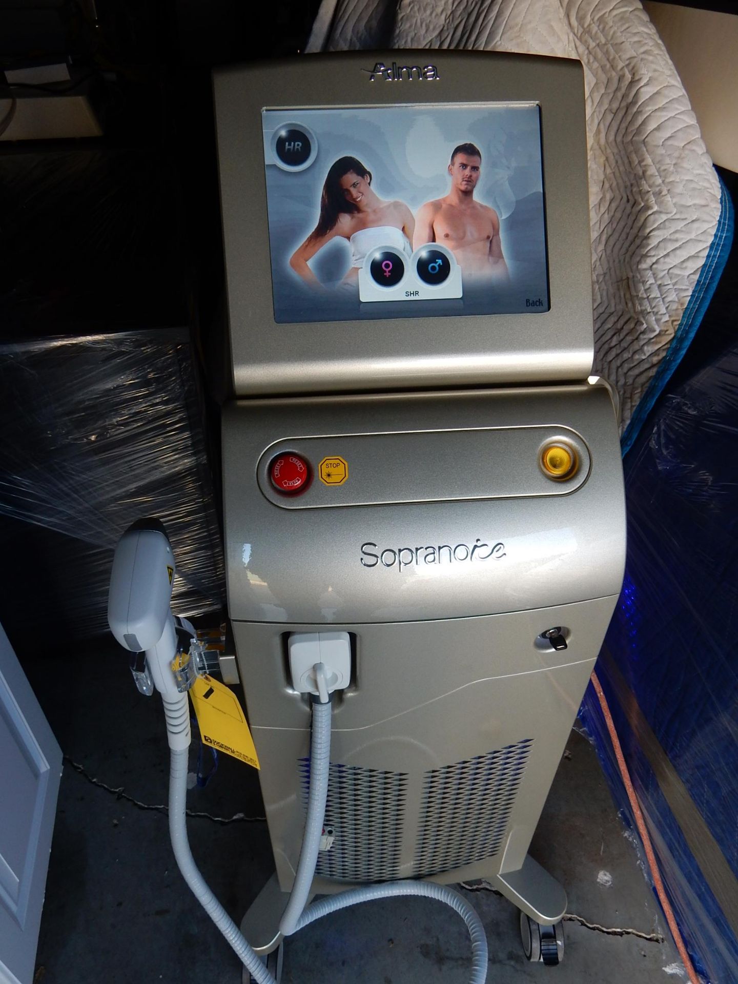 2017 ALMA SOPRANO ICE DIODE LASER HAIR REMOVAL SYSTEM, S/N S12ICE1894