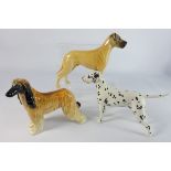 Beswick model of a Dalmatian No. 961 another of a Great Dane No.