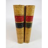 The Poetical Works of John Milton dated 1859, 2 volume set,