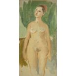 Stella Steyn (Irish 1907-1987): Standing Female Nude,