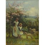 Ernest Higgins Rigg (Staithes Group 1868-1947): 'The First of May',