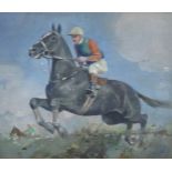 Joseph Crawhall (British 1861-1913): Steeplechaser,