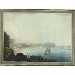 After John Hornsey (British 18th/19th century): 'A South View of Scarborough',