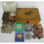 Ten commemorative Crowns together with a collection of pre-decimal Coinage,